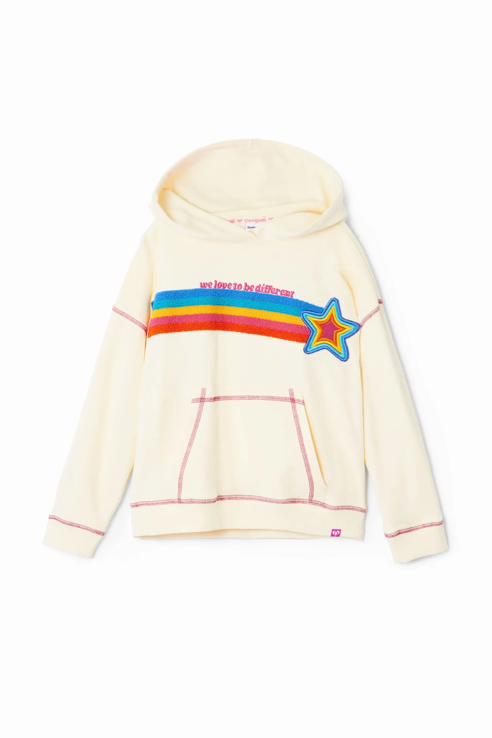 Jerséis Y Sudaderas-Desigual Sudadera estrella