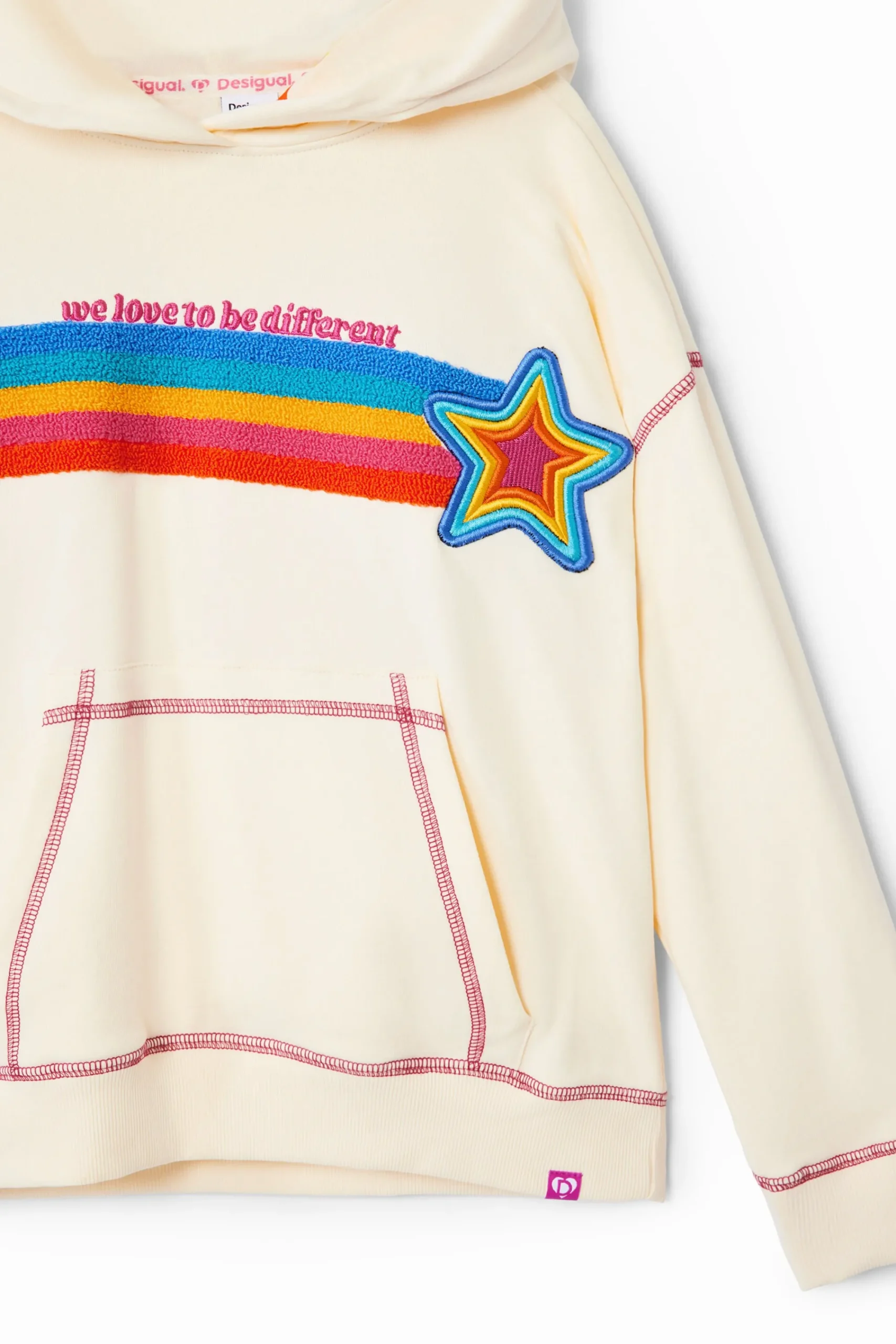 Jerséis Y Sudaderas-Desigual Sudadera estrella
