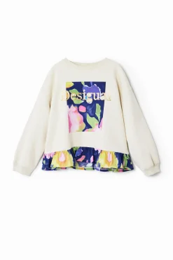Jerséis Y Sudaderas-Desigual Sudadera flores