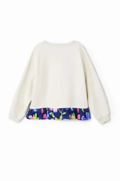 Jerséis Y Sudaderas-Desigual Sudadera flores
