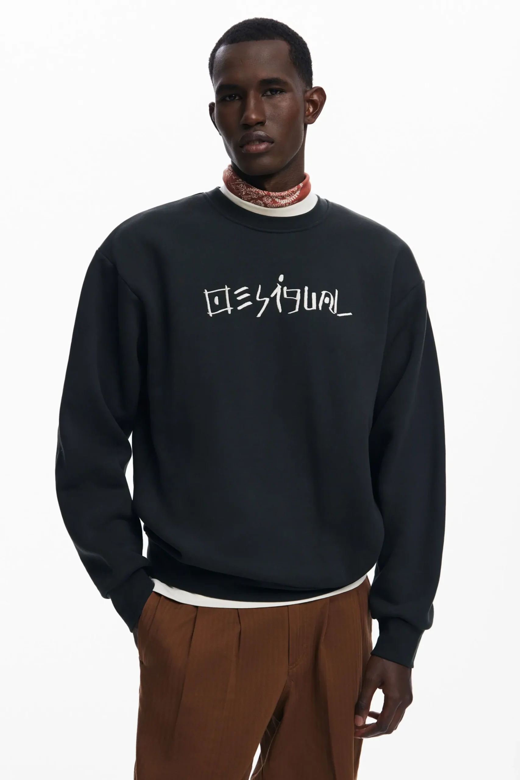 Jerséis Y Sudaderas-Desigual Sudadera japan magazine punto