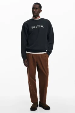 Jerséis Y Sudaderas-Desigual Sudadera  japan magazine punto
