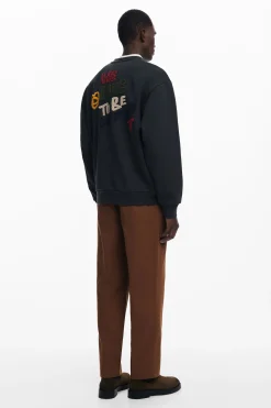 Jerséis Y Sudaderas-Desigual Sudadera japan magazine punto