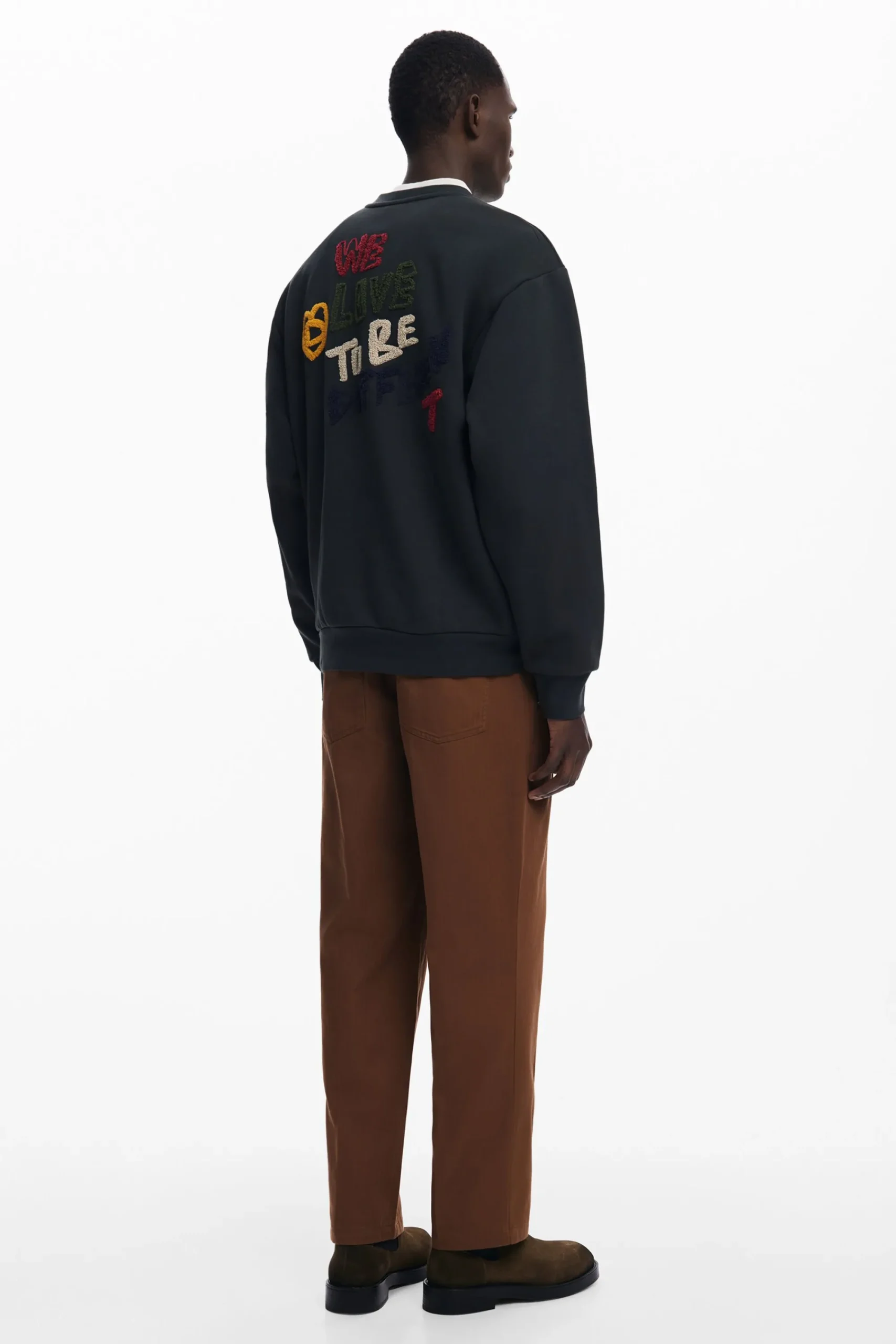 Jerséis Y Sudaderas-Desigual Sudadera japan magazine punto