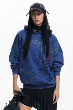 Sudaderas|Jerséis-Desigual Sudadera María Escoté