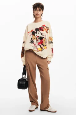 Sudaderas|Jerséis-Desigual Sudadera Mickey Mouse