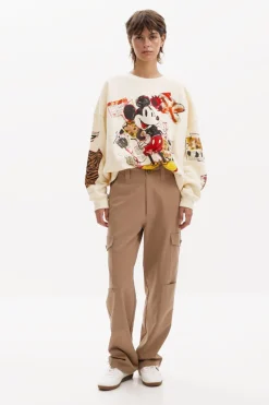 Sudaderas|Jerséis-Desigual Sudadera Mickey Mouse