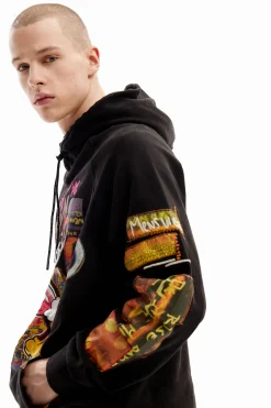 Jerséis Y Sudaderas-Desigual Sudadera Mickey Mouse patchwork