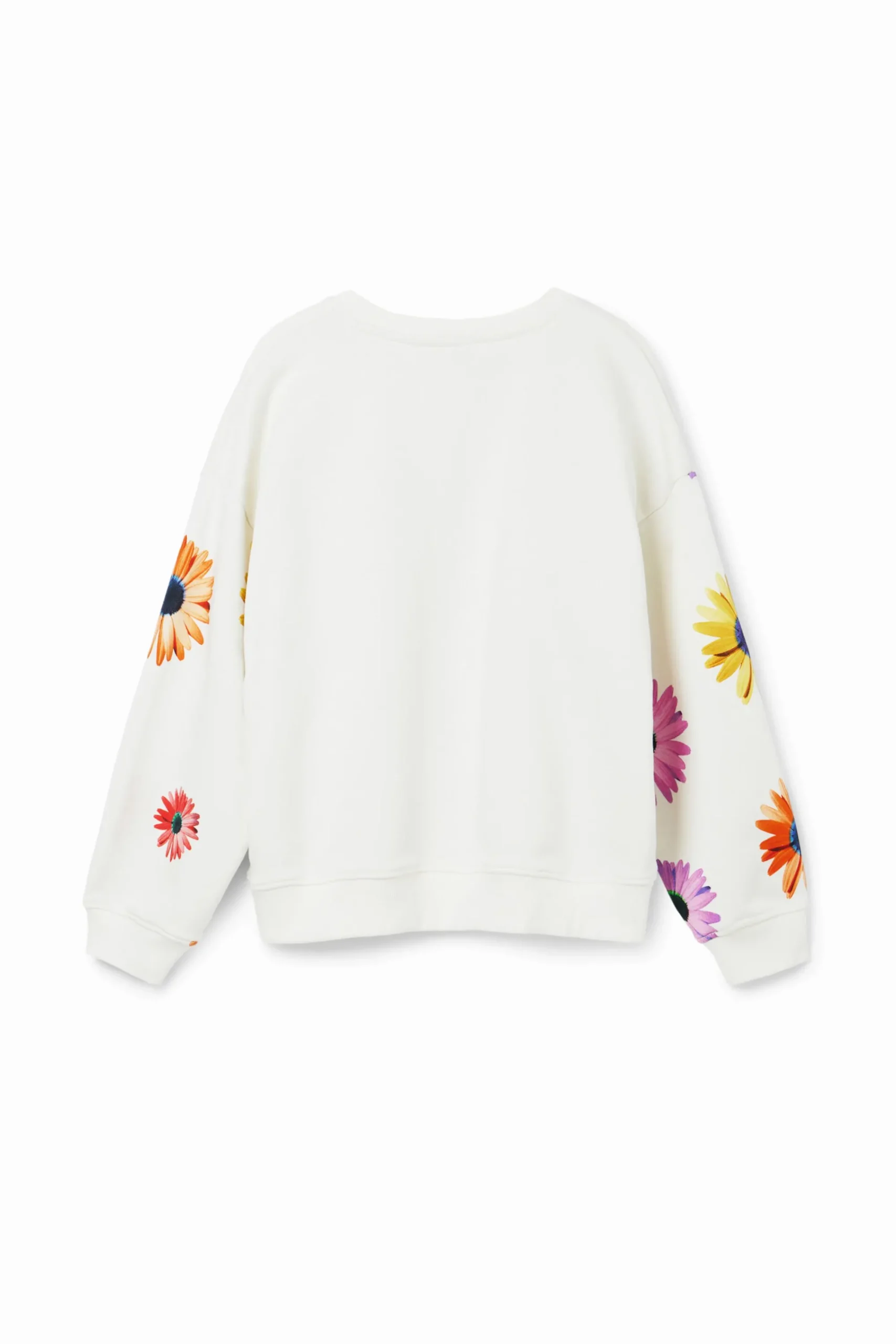 Jerséis Y Sudaderas-Desigual Sudadera oversize margaritas