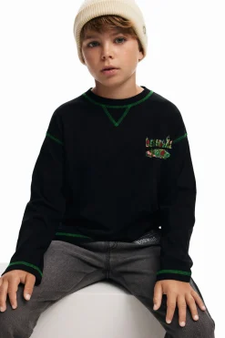 Camisetas Y Camisas-Desigual Sudadera skate