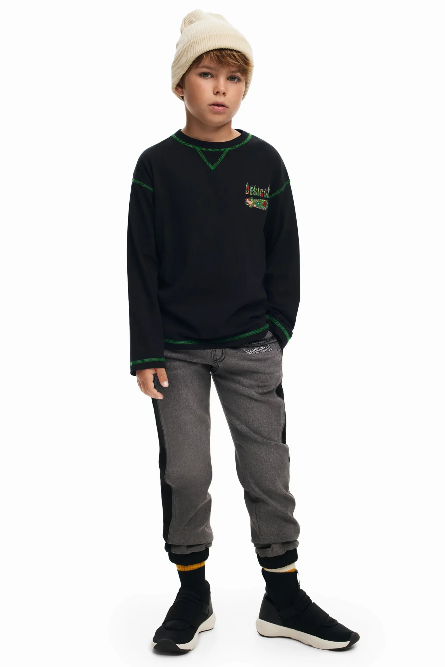Camisetas Y Camisas-Desigual Sudadera skate