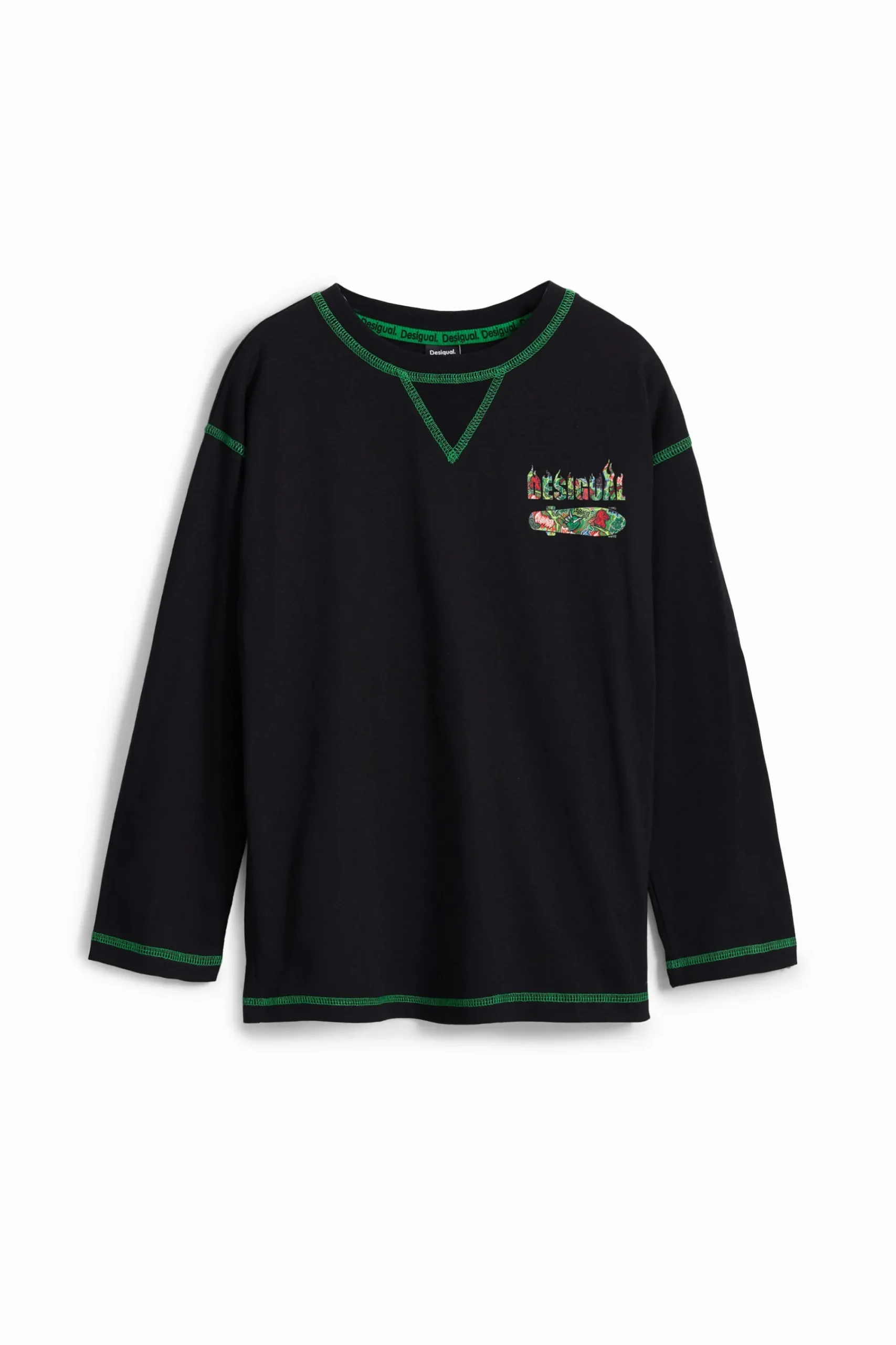 Camisetas Y Camisas-Desigual Sudadera skate