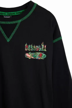 Camisetas Y Camisas-Desigual Sudadera skate