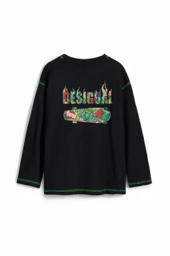 Camisetas Y Camisas-Desigual Sudadera skate