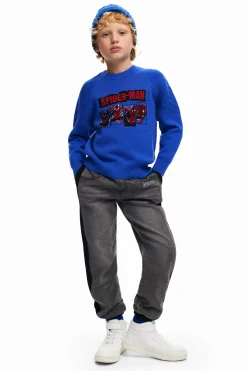Jerséis Y Sudaderas|Jerséis Y Sudaderas-Desigual Sudadera Spiderman sin capucha