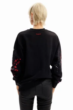 Sudaderas|Jerséis-Desigual Sudadera splatter The Rolling Stones