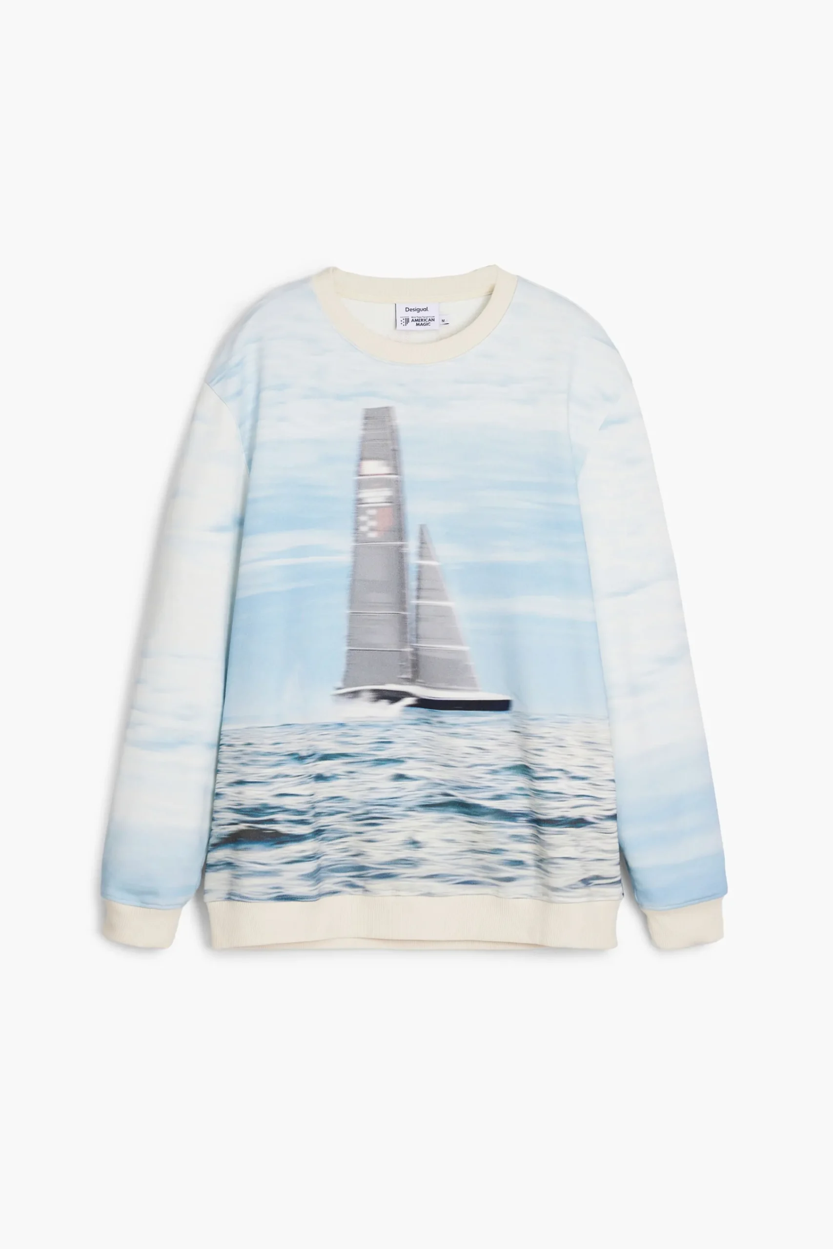 Jerséis Y Sudaderas|Sudaderas-Desigual Sudadera velero American Magic