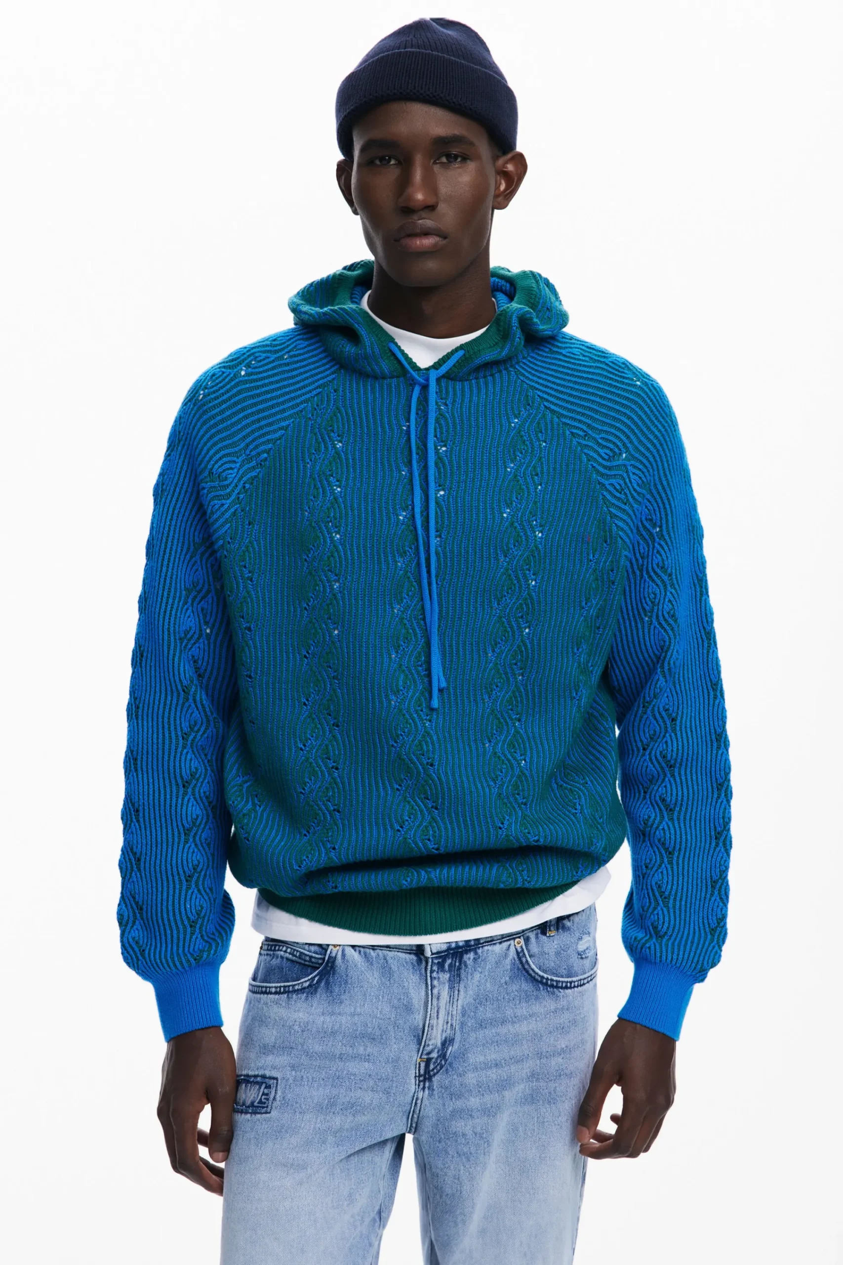 Jerséis Y Sudaderas-Desigual Sudadera zigzag