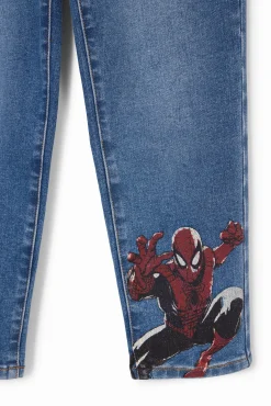 Pantalones Y Jeans-Desigual Vaquero spiderman bordado