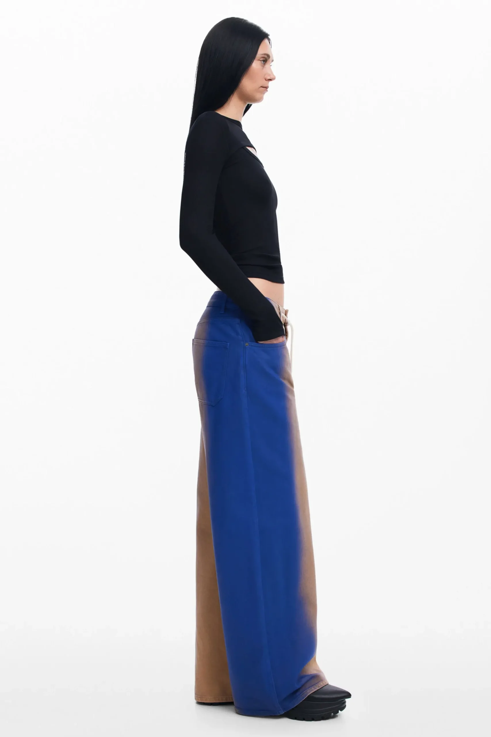 Pantalones-Desigual Vaqueros degradado Maitrepierre