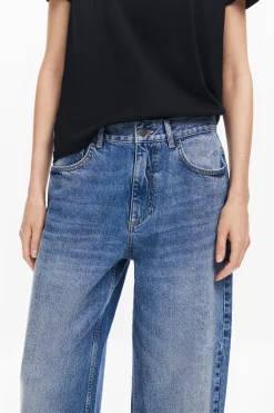 Vaqueros|Pantalones-Desigual Vaqueros denim balloon