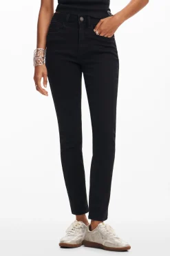 Vaqueros|Pantalones-Desigual Vaqueros denim slim