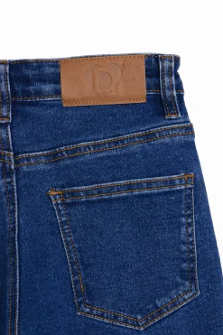 Faldas Y Pantalones-Desigual Vaqueros largos con puntos