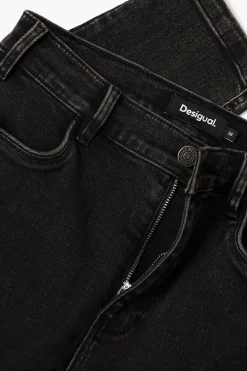 Pantalones-Desigual Vaqueros rectos cargo