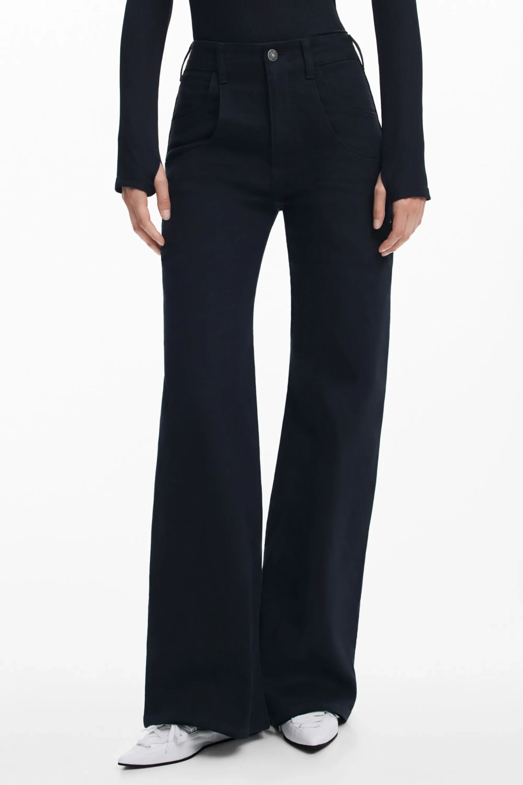 Vaqueros|Pantalones-Desigual Vaqueros Wide Leg Maitrepierre