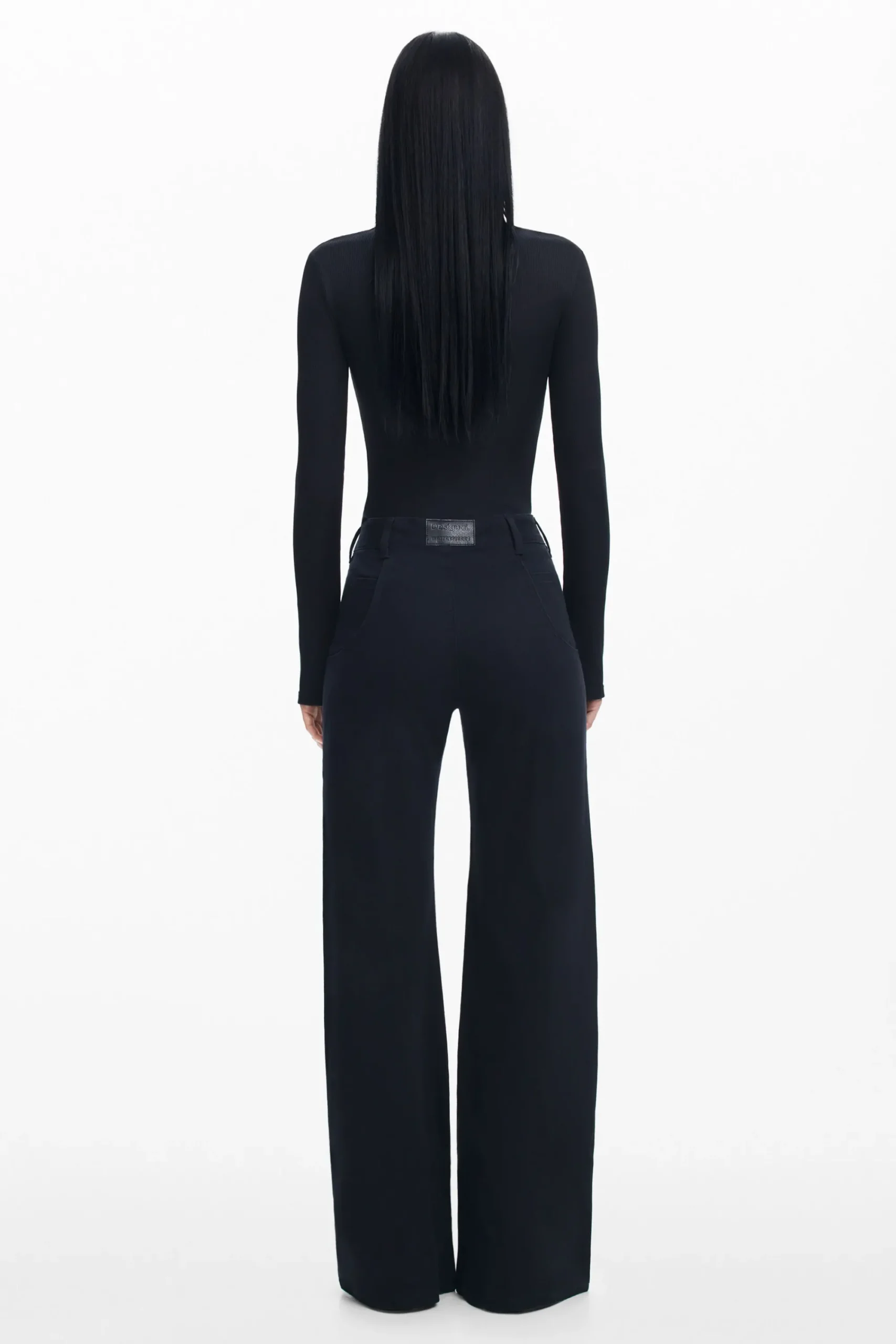 Vaqueros|Pantalones-Desigual Vaqueros Wide Leg Maitrepierre