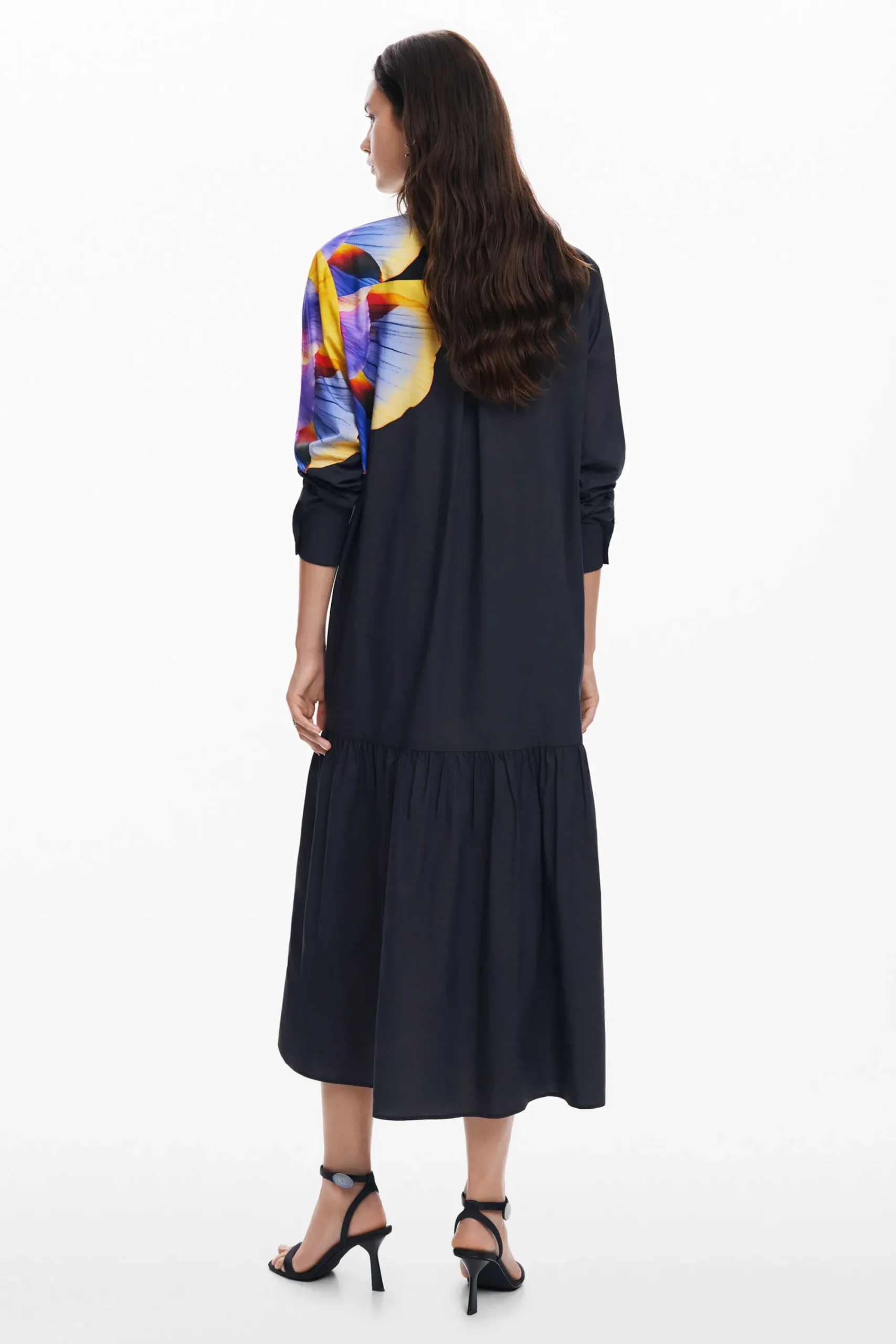 Vestidos Y Monos-Desigual Vestido camisero flores M. Christian Lacroix