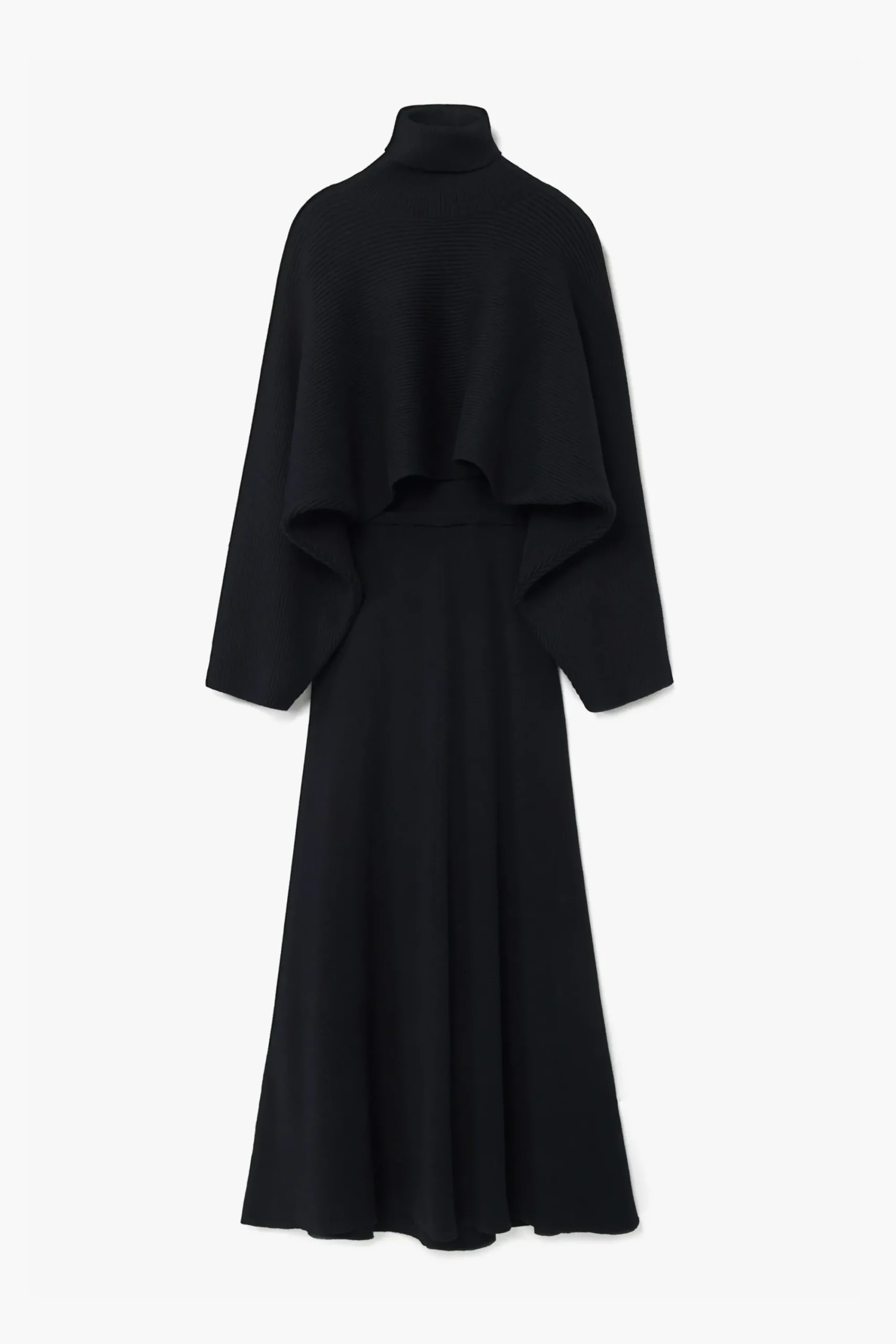Ropa De Punto|Vestidos Y Monos-Desigual Vestido combinado liso