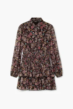 Vestidos Y Monos-Desigual Vestido corto flores