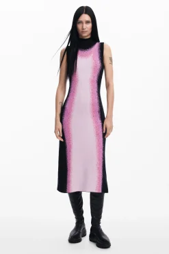 Ropa De Punto|Vestidos Y Monos-Desigual Vestido degradado Maitrepierre