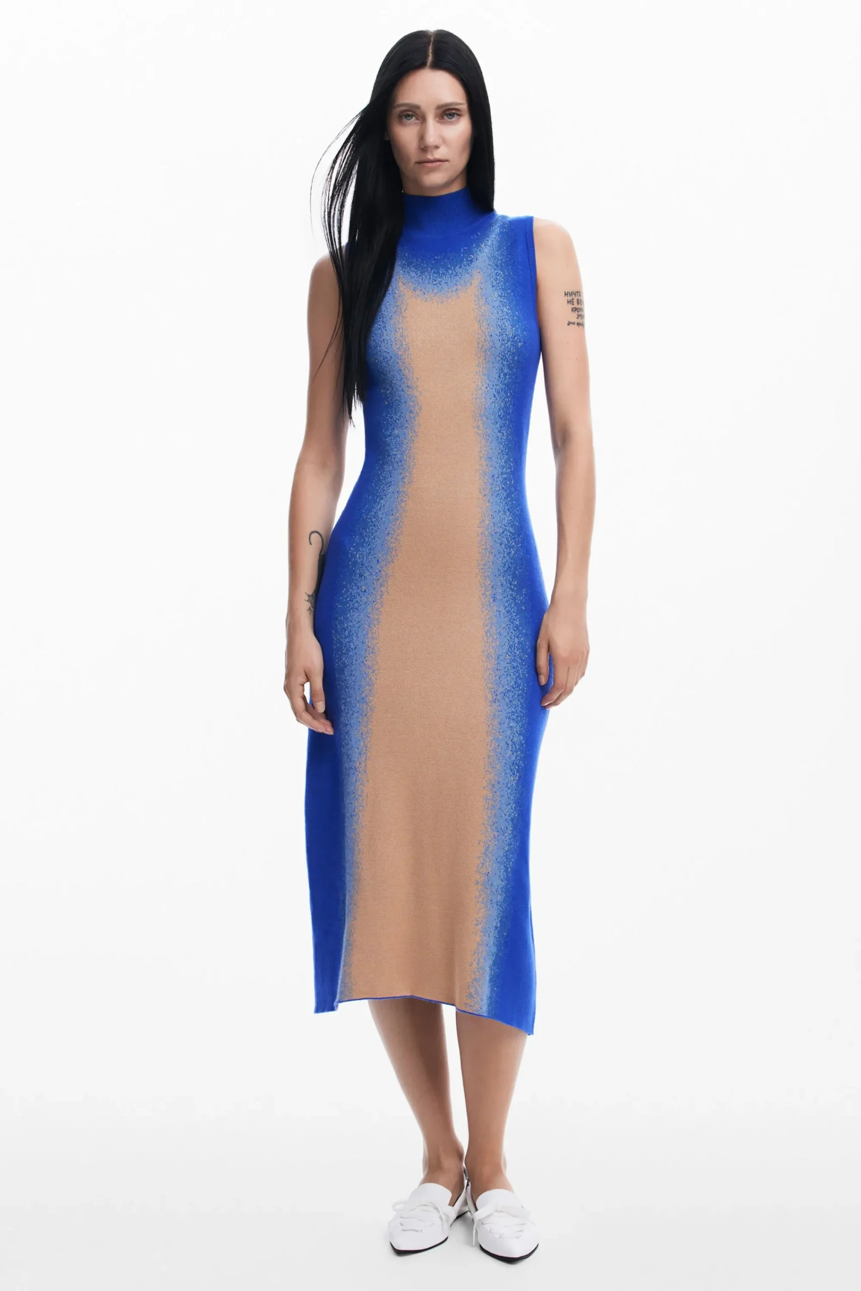 Ropa De Punto|Vestidos Y Monos-Desigual Vestido degradado Maitrepierre