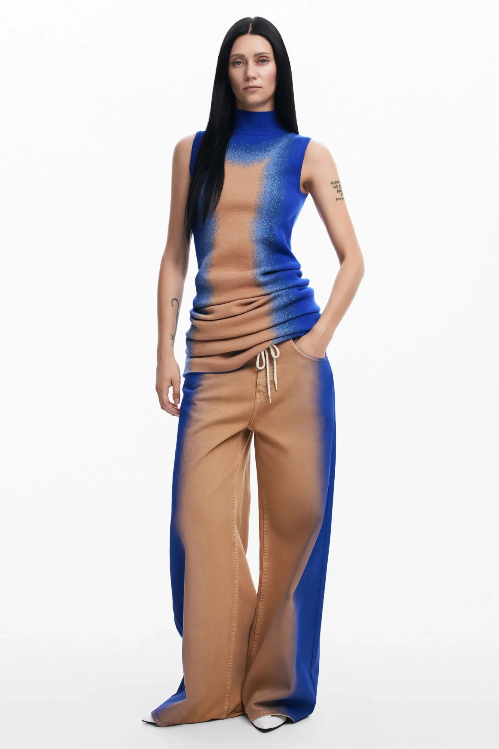 Ropa De Punto|Vestidos Y Monos-Desigual Vestido degradado Maitrepierre