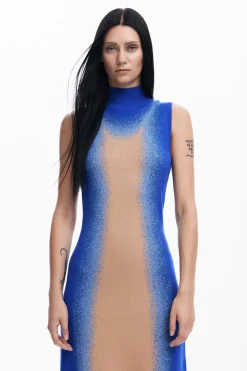 Ropa De Punto|Vestidos Y Monos-Desigual Vestido degradado Maitrepierre