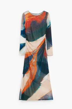 Vestidos Y Monos-Desigual Vestido estampado