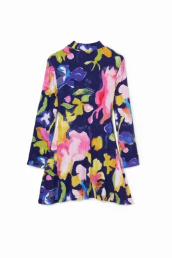 Vestidos-Desigual Vestido flores perkins