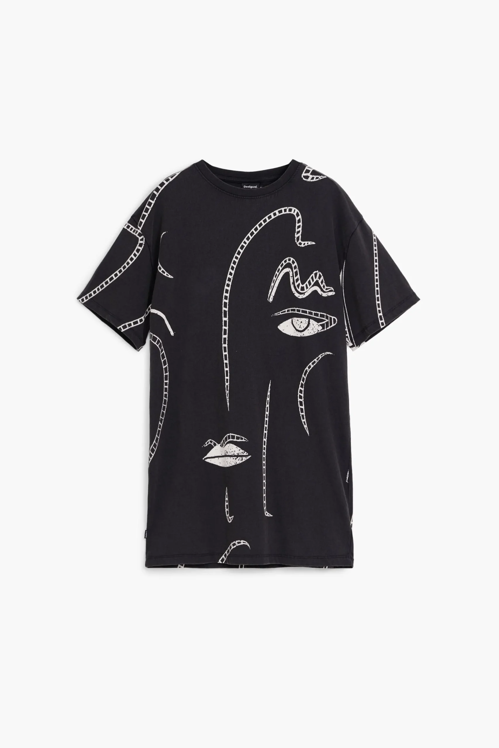 Vestidos Y Monos-Desigual Vestido ilustraciones