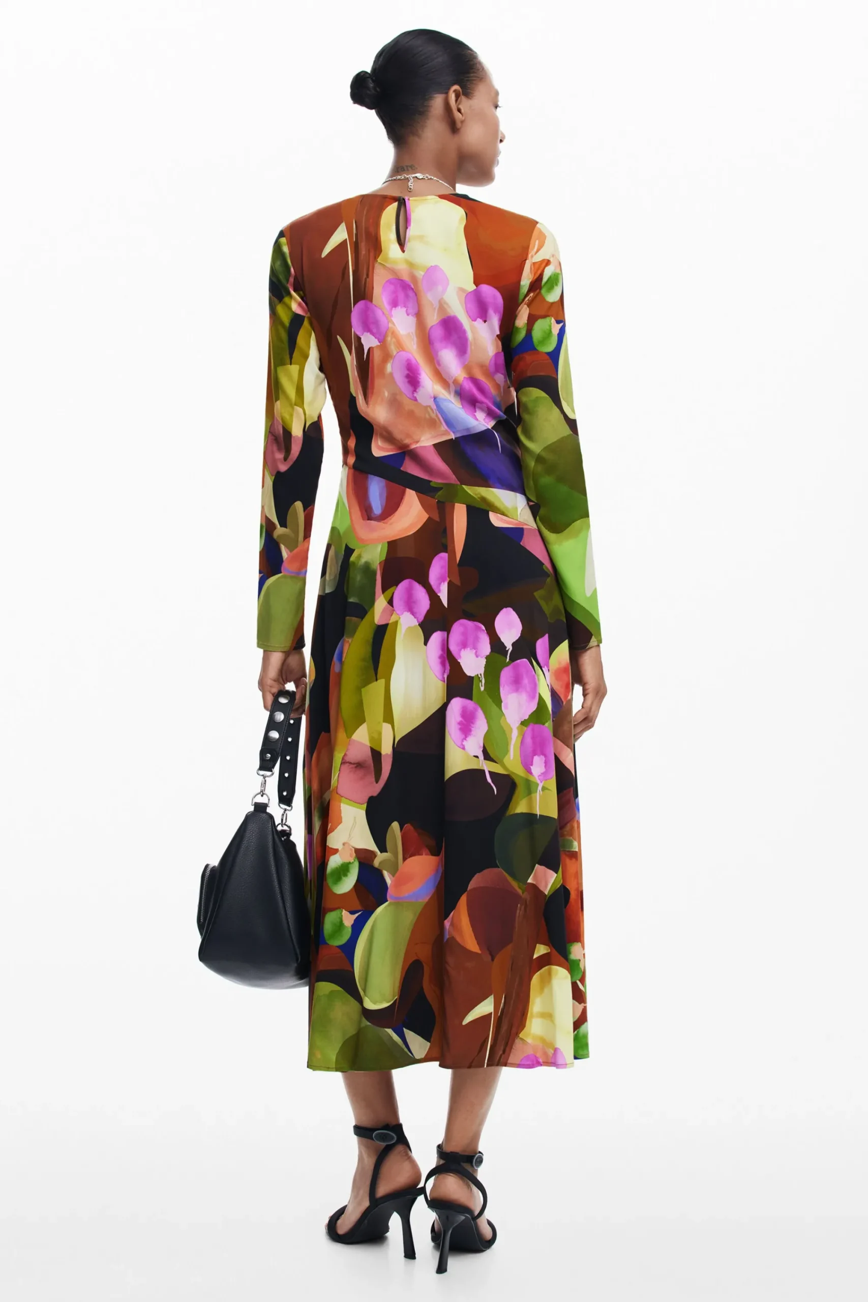 Vestidos Y Monos-Desigual Vestido midi estampado M. Christian Lacroix