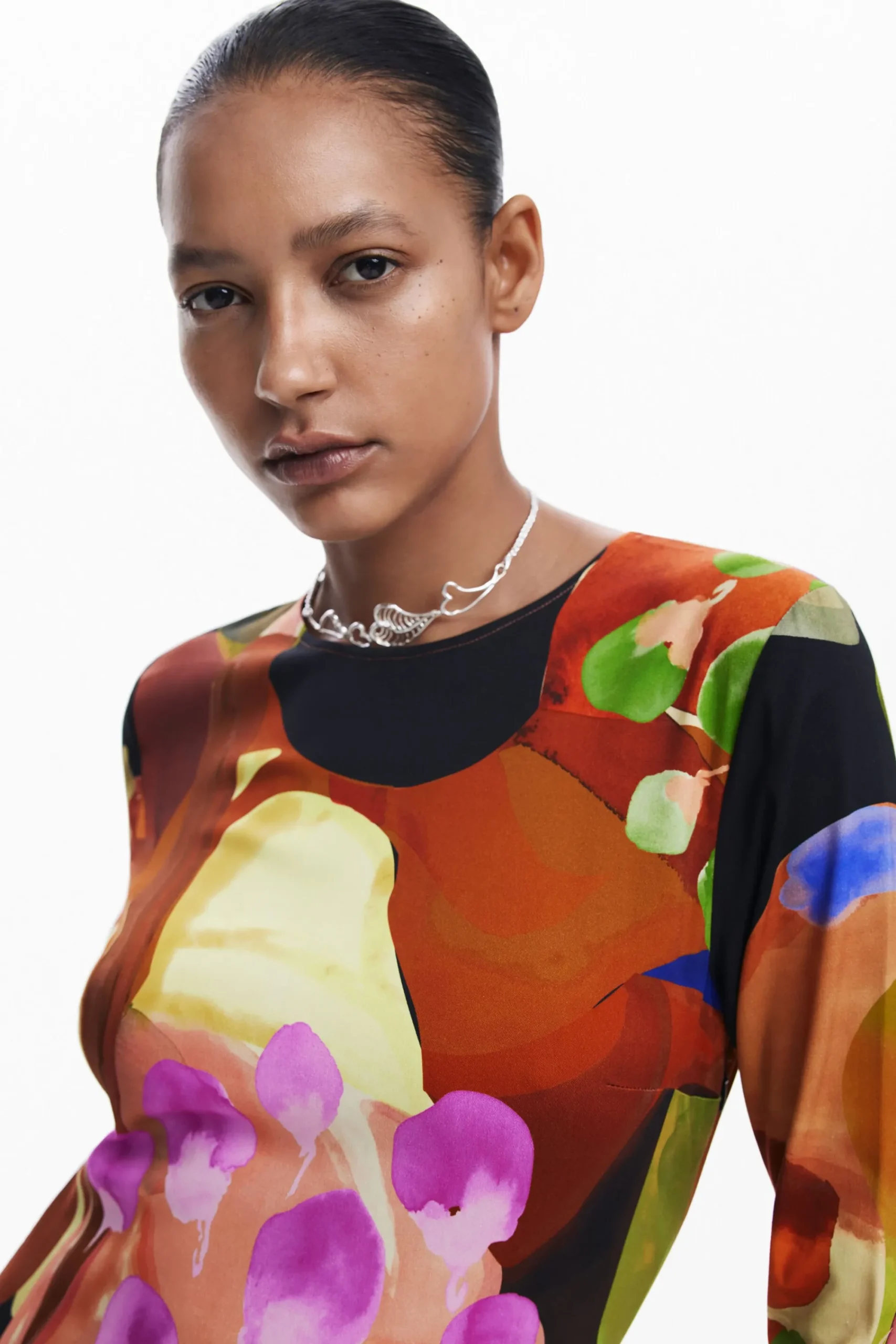 Vestidos Y Monos-Desigual Vestido midi estampado M. Christian Lacroix