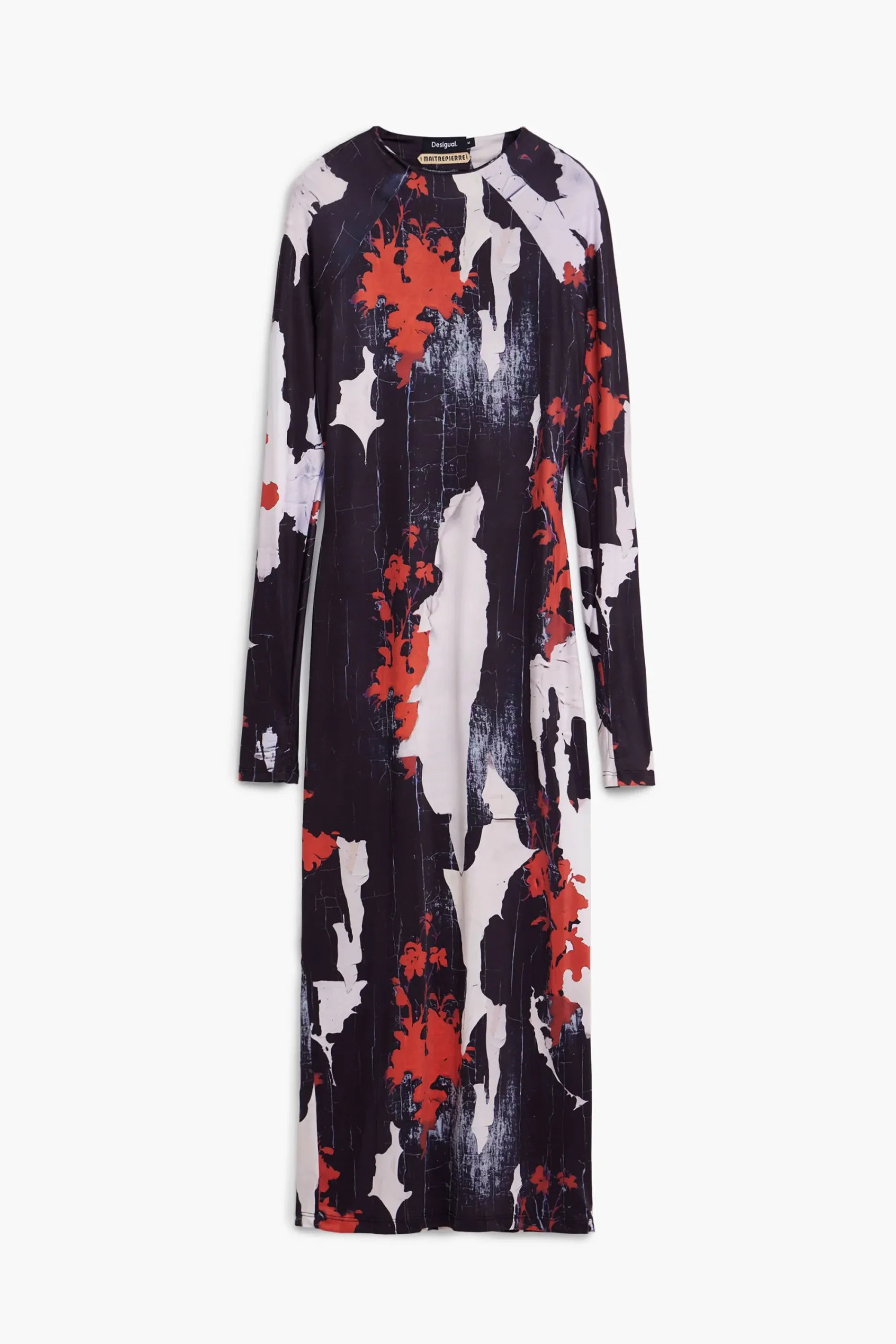 Vestidos Y Monos-Desigual Vestido midi estampado Maitrepierre