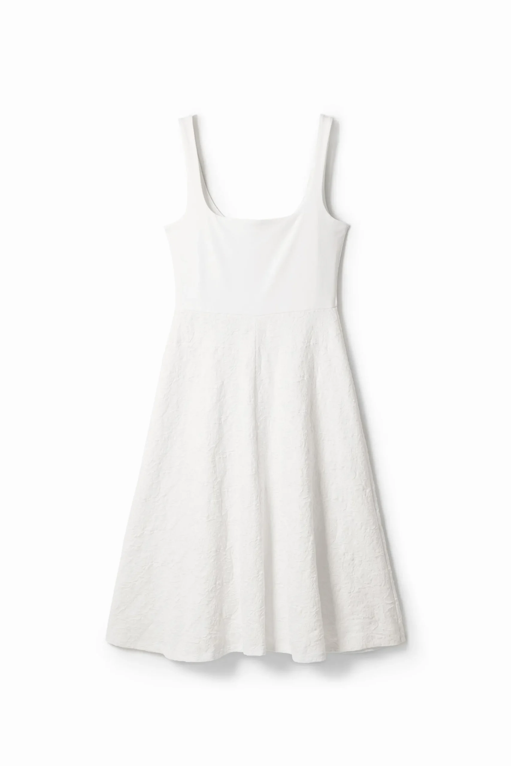 Vestidos Y Monos-Desigual Vestido midi evasé