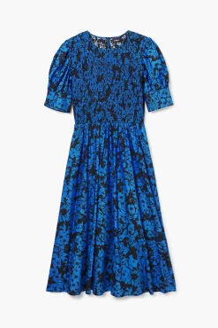 Vestidos Y Monos-Desigual Vestido midi flores