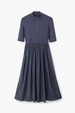 Vestidos Y Monos-Desigual Vestido midi híbrido