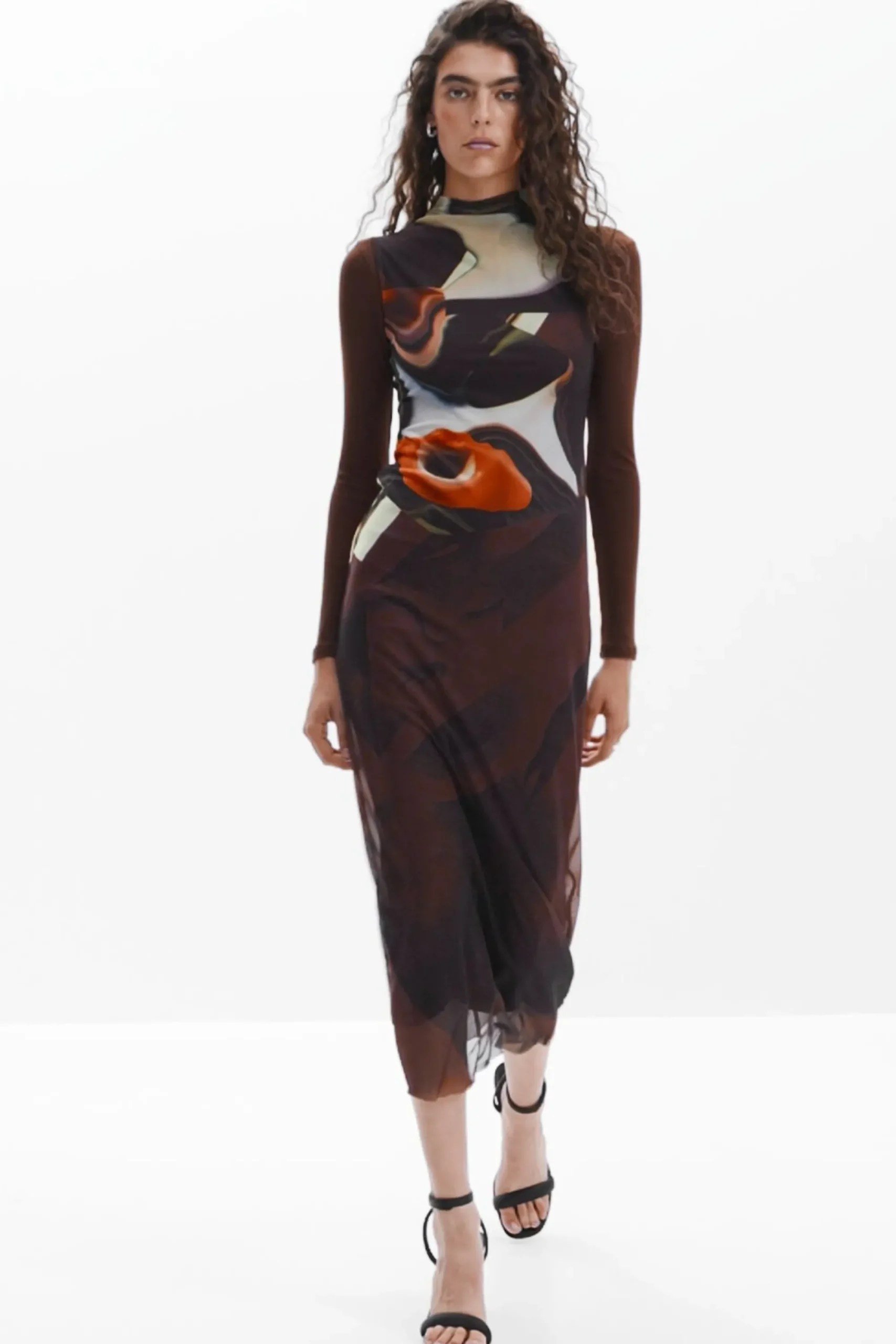 Vestidos Y Monos-Desigual Vestido midi multiposición