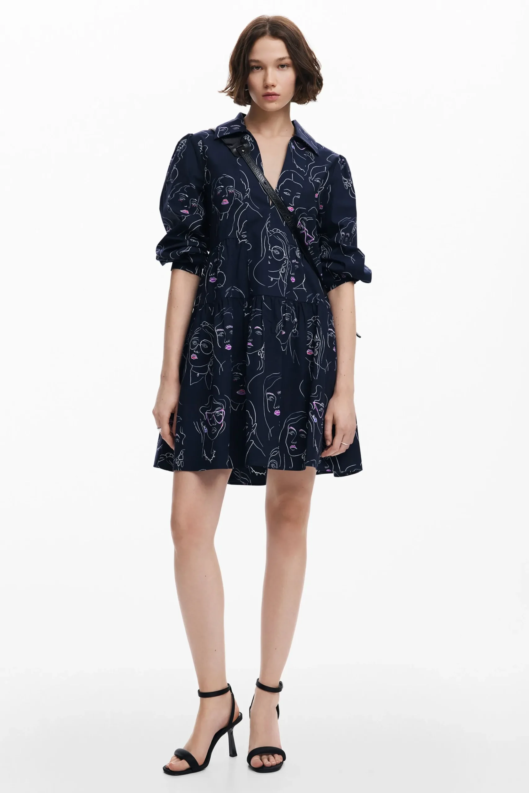 Vestidos Y Monos-Desigual Vestido mini caras
