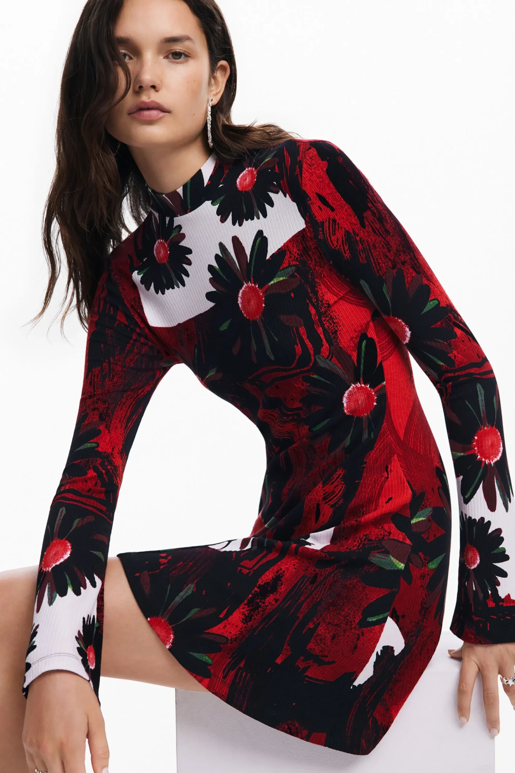 Vestidos Y Monos-Desigual Vestido mini estampado M. Christian Lacroix