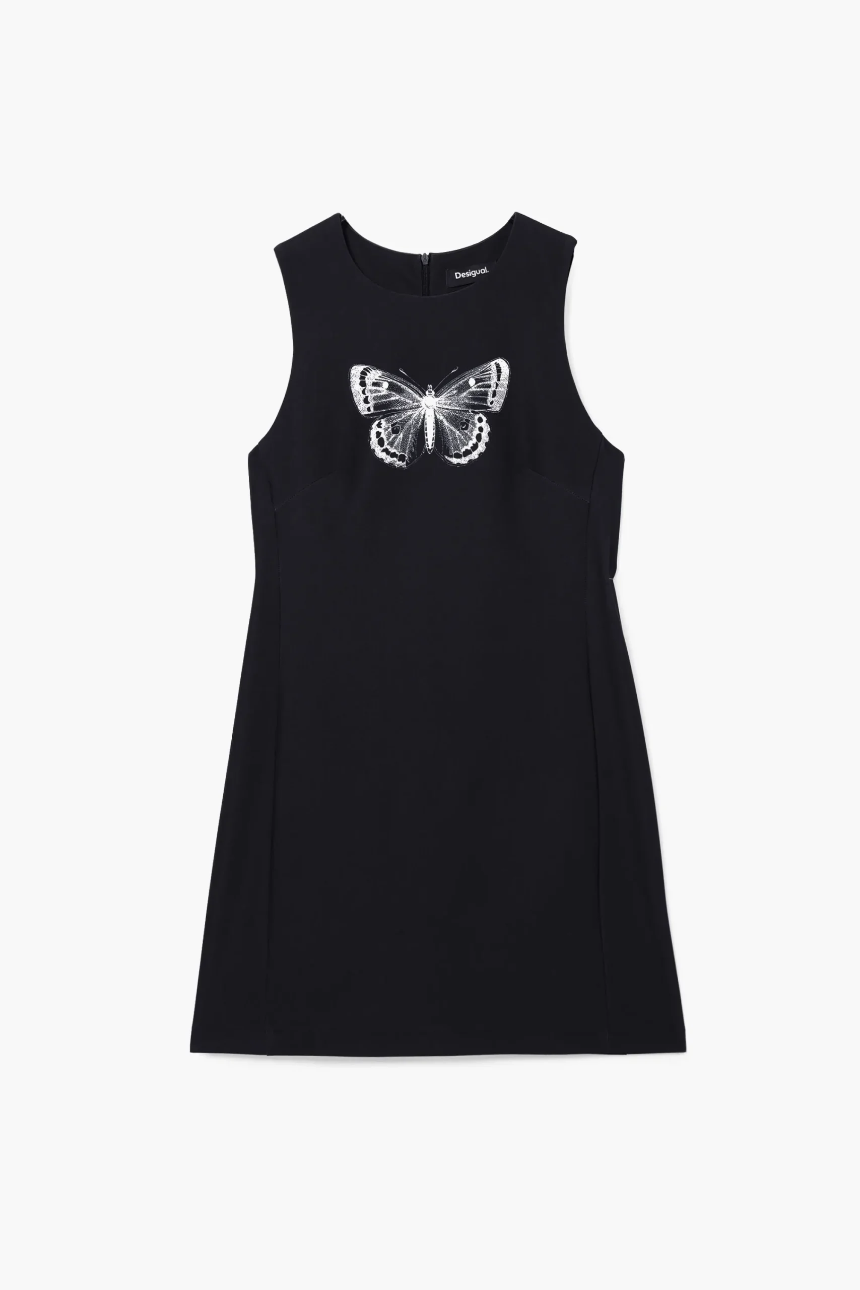 Vestidos Y Monos-Desigual Vestido mini mariposa